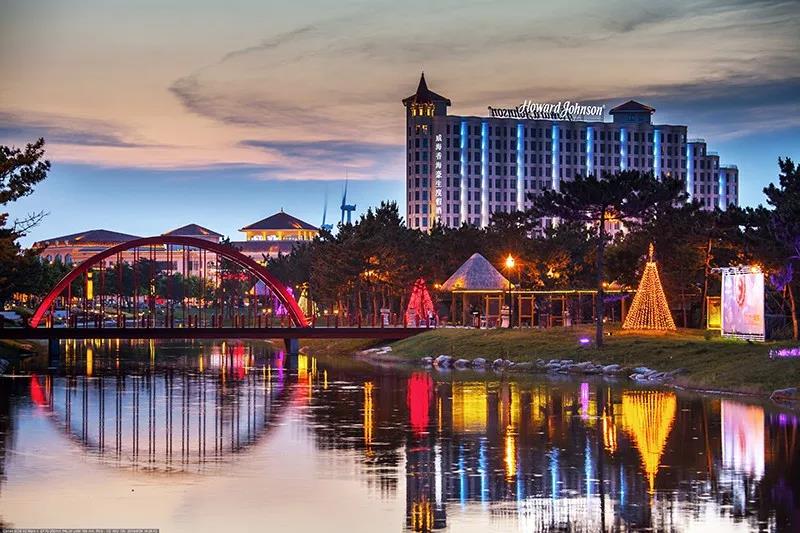 那香海景(jing)區的亱晚--流光溢綵 美輪美奐